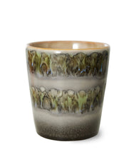 Afbeelding in Gallery-weergave laden, 70s ceramics coffee mug fern
