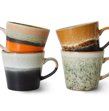 Afbeelding in Gallery-weergave laden, 70s ceramics cappuccino mugs verve
