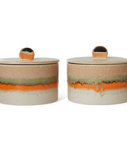 Afbeelding in Gallery-weergave laden, 70s ceramics Cookie jar burst
