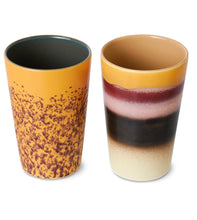 Afbeelding in Gallery-weergave laden, 70s ceramics HK Living tea Mugs
