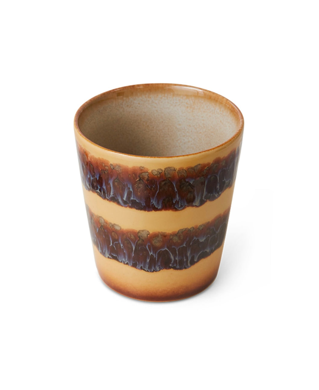 70s ceramics coffee mug Cliffs