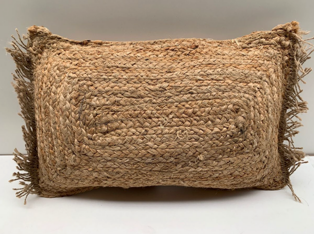 Rocaflor kussen - handmade jute 50 x 30 cm