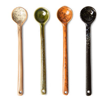 Afbeelding in Gallery-weergave laden, HKliving theelepels/spoon 70s  ceramics 16,5 cm
